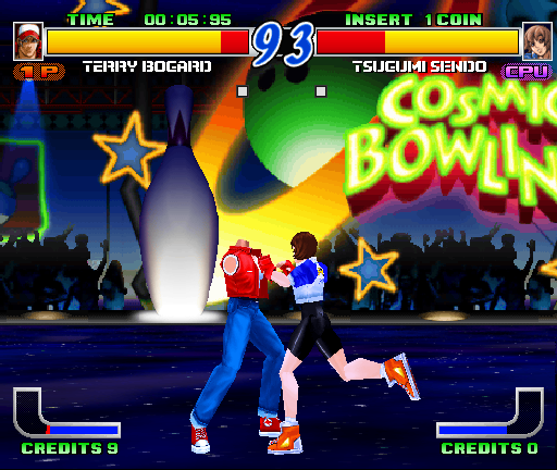 Screenshot of Fatal Fury: Wild Ambition (PlayStation, 1999) - MobyGames