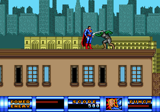 superman mega drive